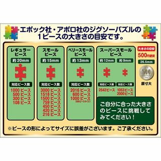 エポック社 300ピース ジグソーパズル 春代 桜 (26x38cm)の通販 by ...