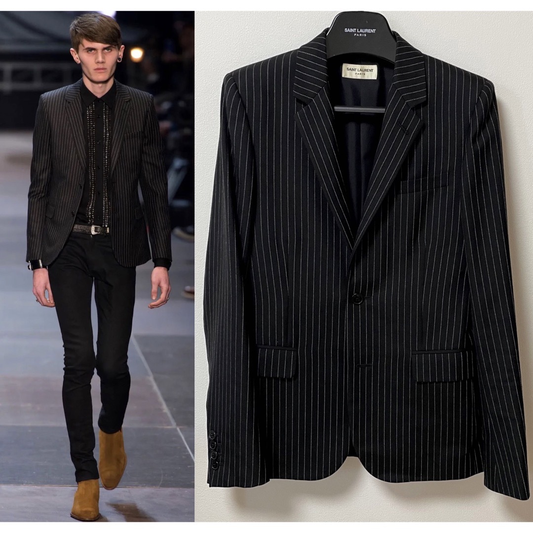 SAINT LAURENT PARIS テーラードジャケット 44(S位)-eastgate.mk