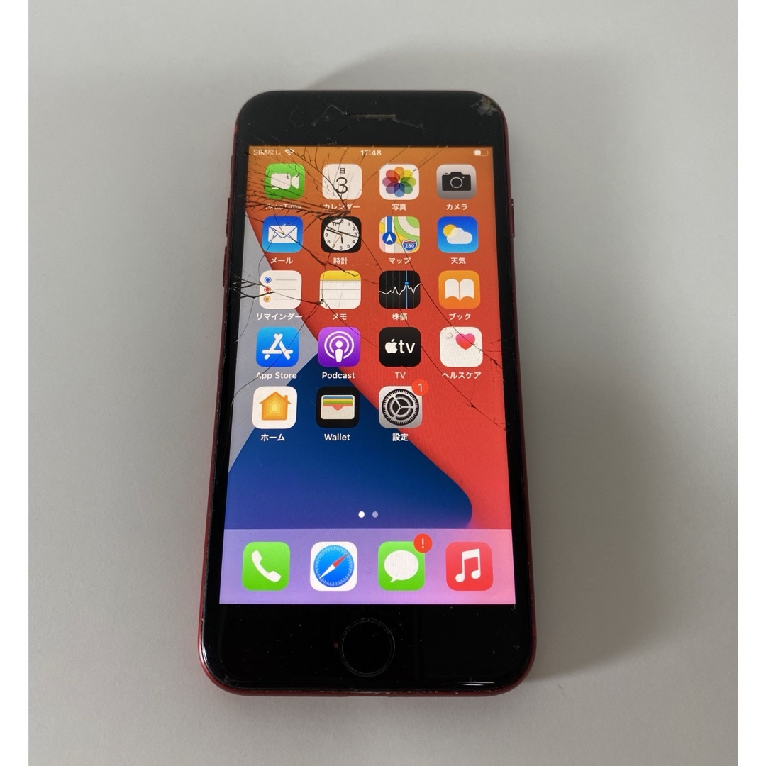 iPhone - iPhone8 64GB ドコモ simフリー レッド 中古 ジャンクの通販 ...