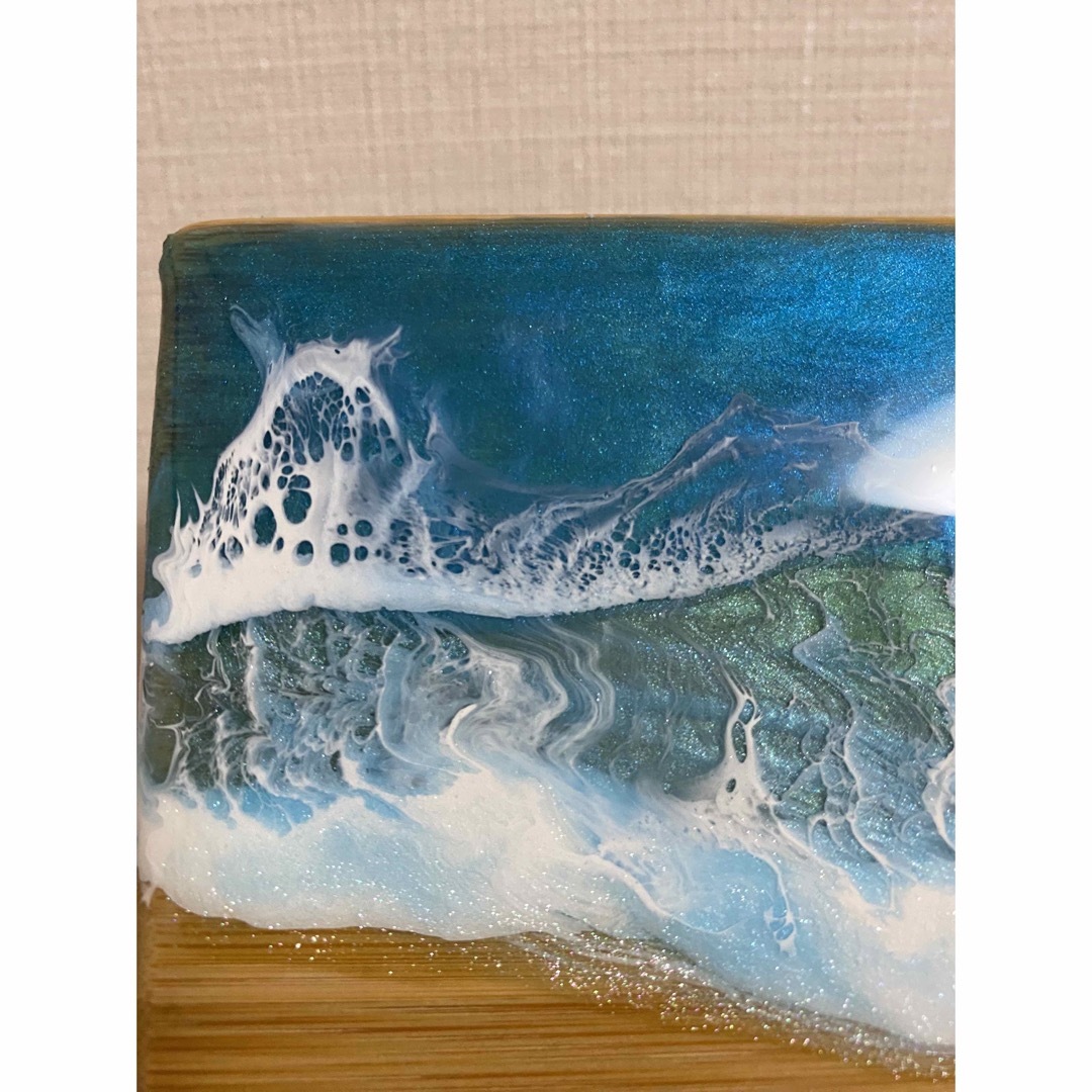 レジンアート 海 コースター オーシャンアート 海 オーシャンパネル