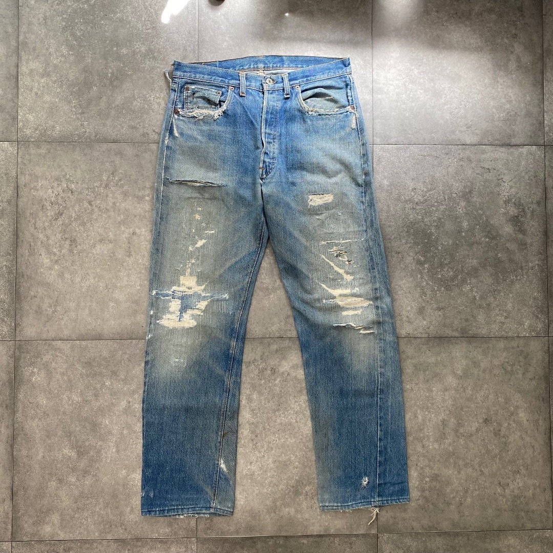 Levi's - 60s70s リーバイス501BIGE 33w相当の通販 by 【古着屋