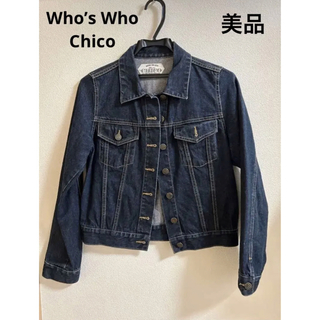 フーズフーチコ(who's who Chico)の⚪︎Who’s Who Chico デニム　ジャケット　Gジャン(Gジャン/デニムジャケット)