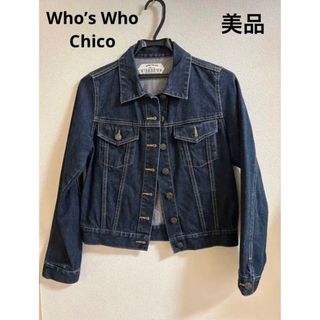 ⚪︎Who’s Who Chico デニム　ジャケット　Gジャン