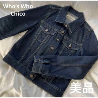 フーズフーチコ(who's who Chico)の⚪︎Who‘s Who Chico デニム　ジャケット　Gジャン(Gジャン/デニムジャケット)