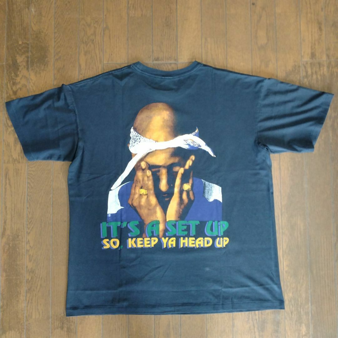 2Pac Tシャツ Keep Ya Head Up 2パック