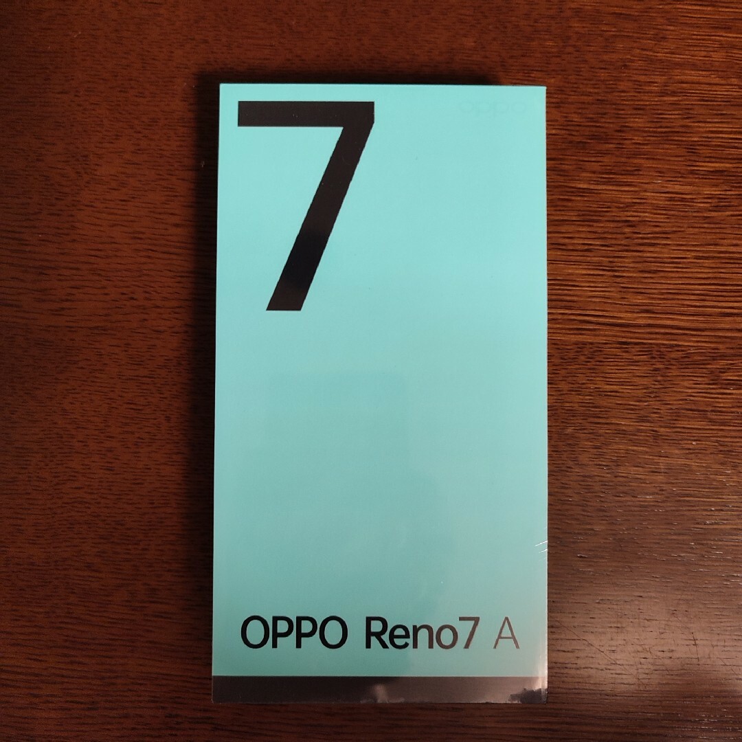 新品未開封 OPPO Reno7 a ブラック