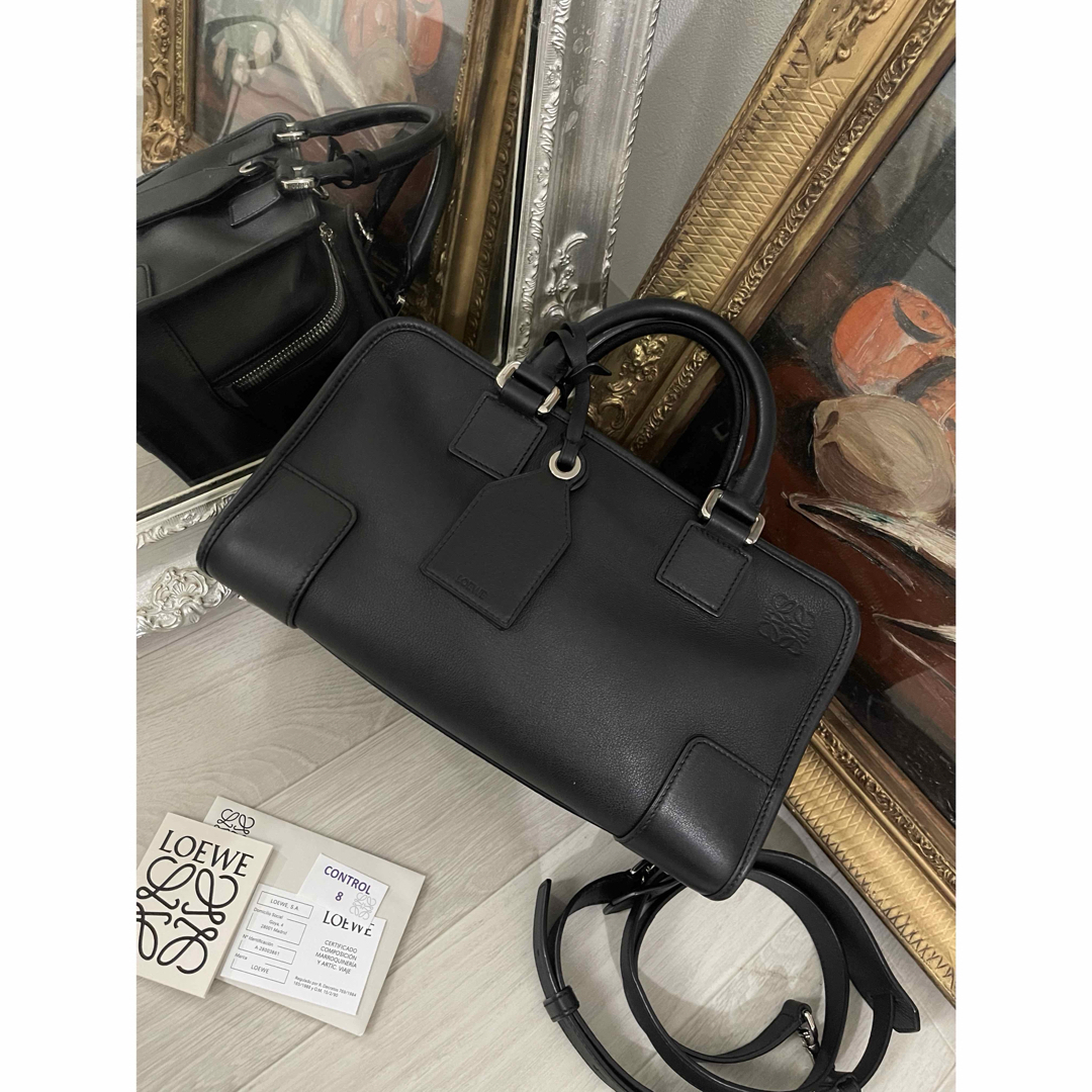 LOEWE ロエベ アマソナ 28 2WAY ブラック