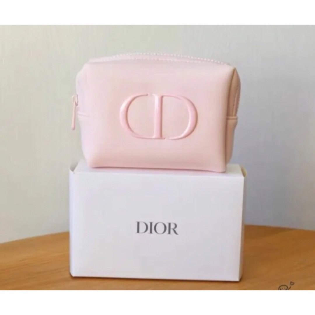 Diorノベルティポーチピンク可愛い-