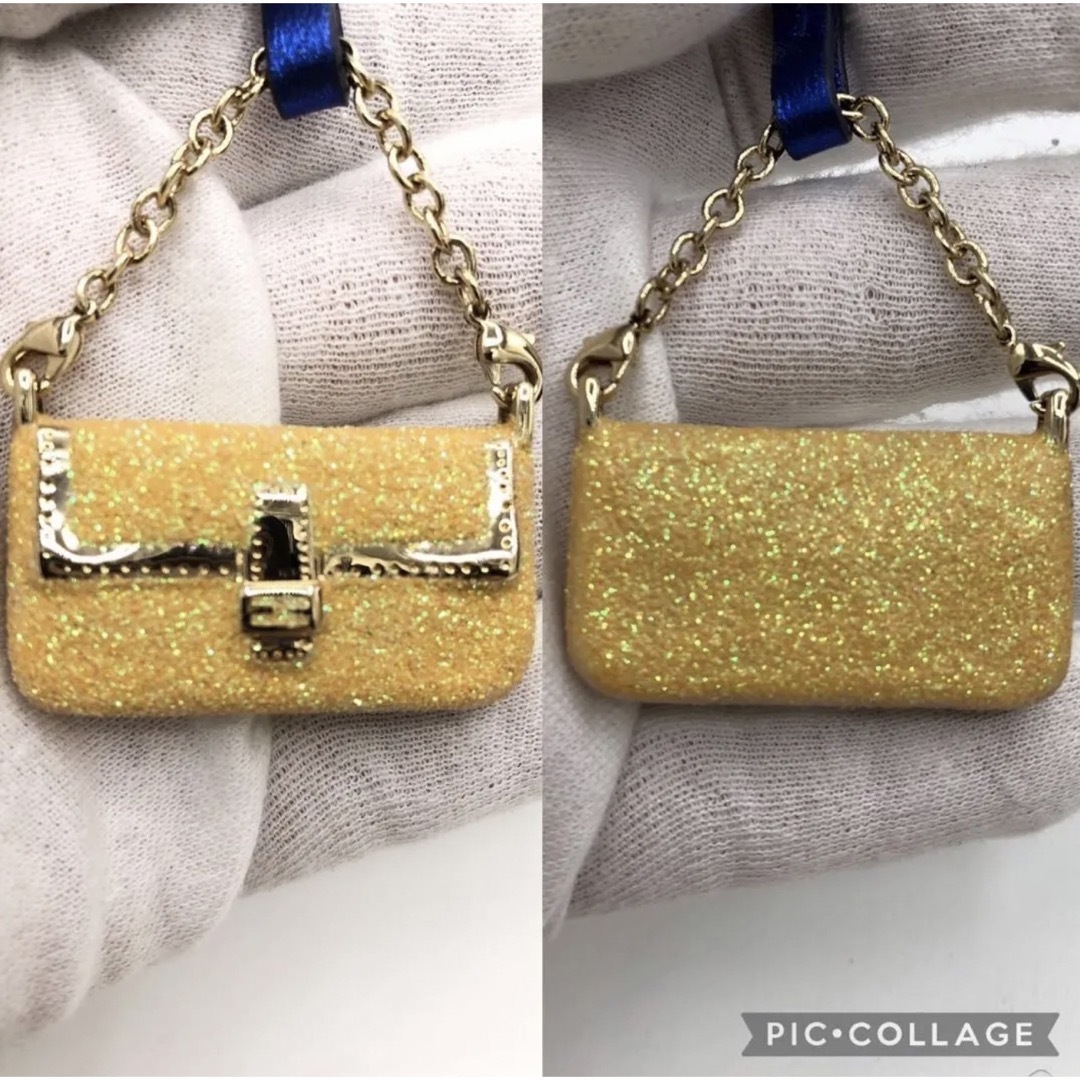 FENDI - FENDI フェンディ バッグモチーフ ストラップ チャーム