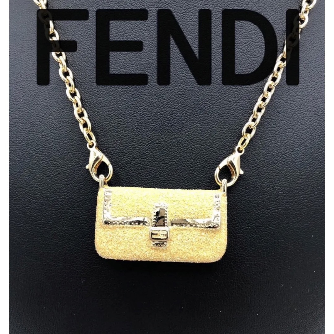 FENDI - FENDI フェンディ バッグモチーフ ストラップ チャーム