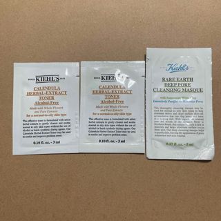 キールズ(Kiehl's)のキールズ　サンプル3点(サンプル/トライアルキット)