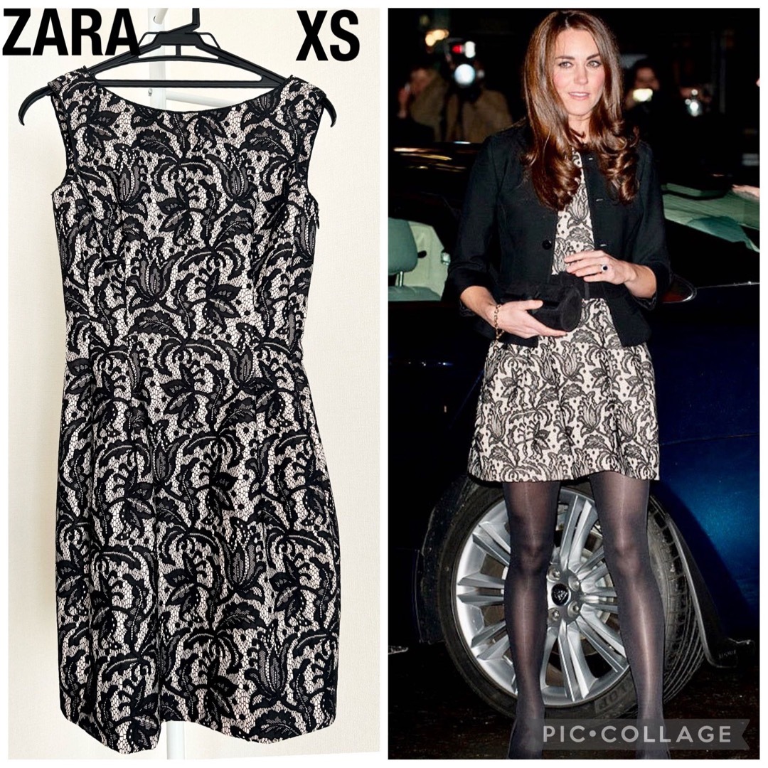 zara  レースワンピース  XS