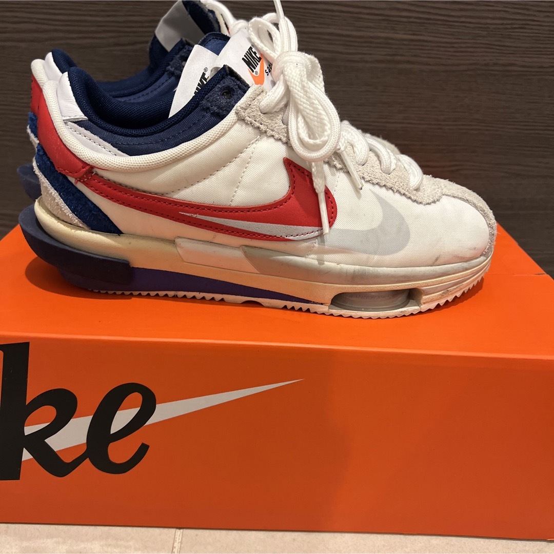 NIKE(ナイキ)のNike x sacai 'Cortez 4.0' スニーカー 23.5 レディースの靴/シューズ(スニーカー)の商品写真