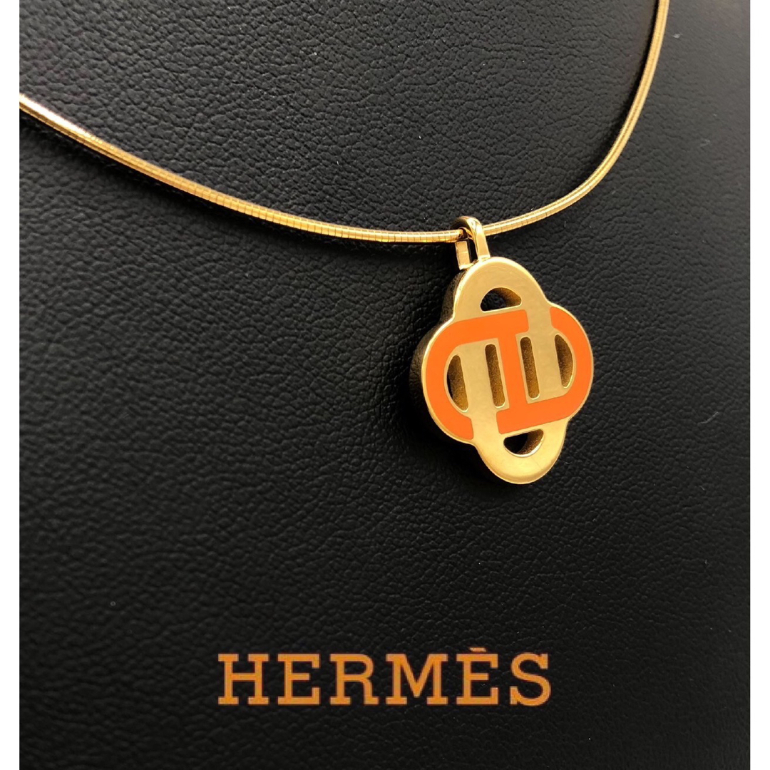 HERMES エルメス イザティス・シェーヌダンクルネックレス-