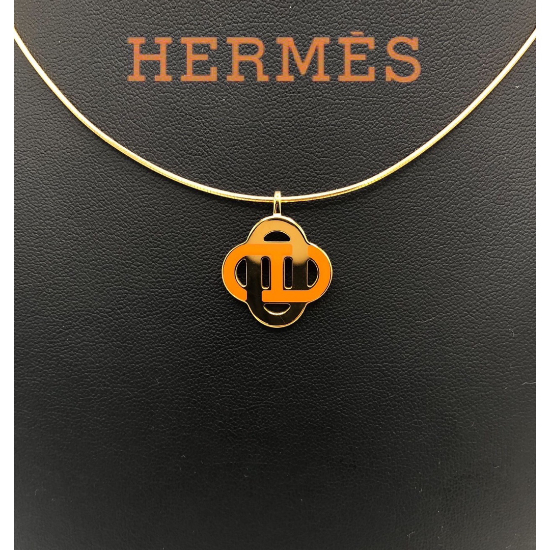 HERMES エルメス イザティス・シェーヌダンクルネックレス-
