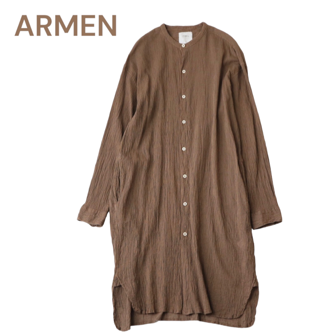 ARMEN アーメン GAUSE UTILITY LONG SHIRT