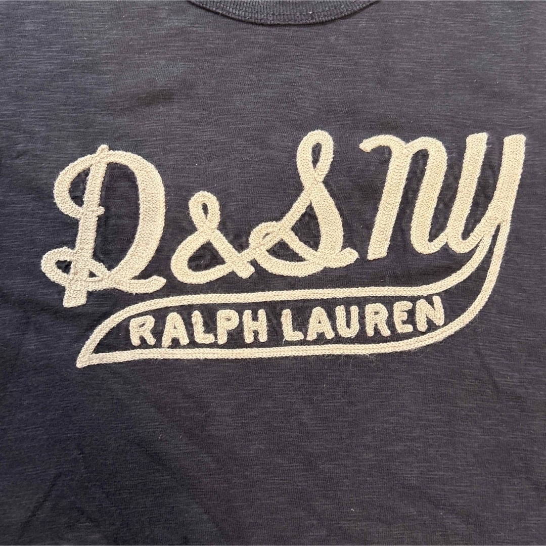 Denim & Supply Ralph Lauren(デニムアンドサプライラルフローレン)のデニムアンドサプライ　ラルフローレン　レディース　Tシャツ　XSサイズ　グレー レディースのトップス(Tシャツ(半袖/袖なし))の商品写真