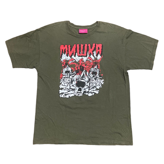 ミシカ(MISHKA)のMishka Devil’s Skull S/S Tee Olive(Tシャツ/カットソー(半袖/袖なし))