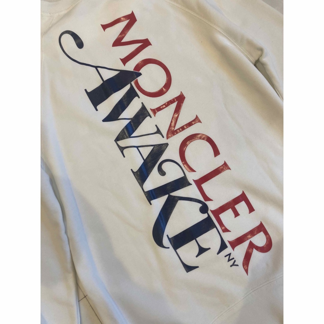 【最安値】MONCLER モンクレールトレーナー スウェット 白　S