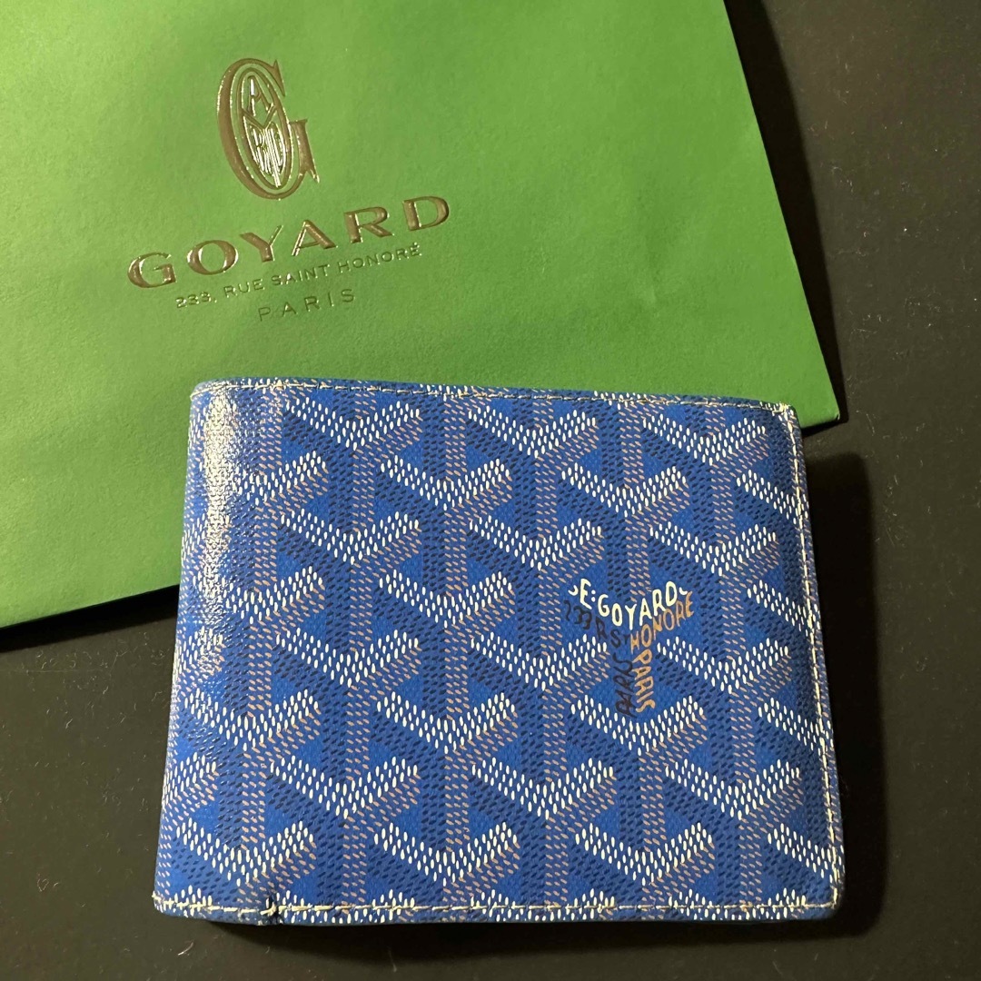 GOYARD ゴヤール　コンパクト　二つ折り財布　財布　小銭入れ有り