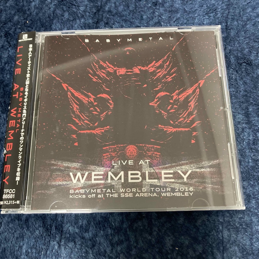 BABYMETAL(ベビーメタル)のLIVE AT WEMBLEY（BABYMETAL WORLD TOUR 201 エンタメ/ホビーのCD(ポップス/ロック(邦楽))の商品写真