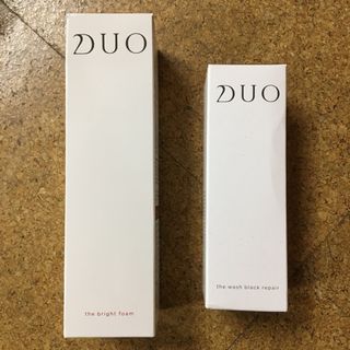 デュオ(DUO)のDUO ブライトフォーム、ウォッシュブラックリペア　セット(洗顔料)