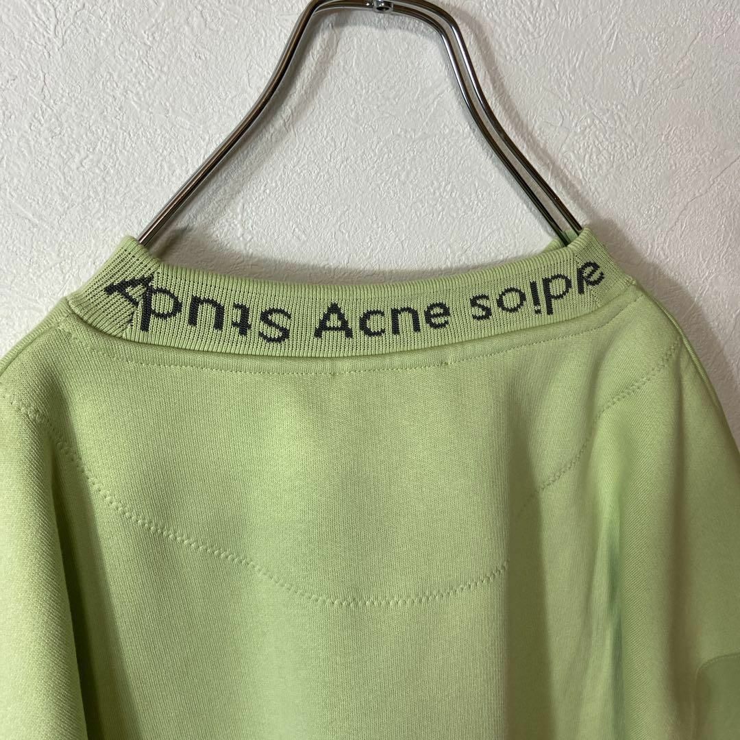 Acne Studios   人気グリーン、モックネックロゴ◎Acne Studios