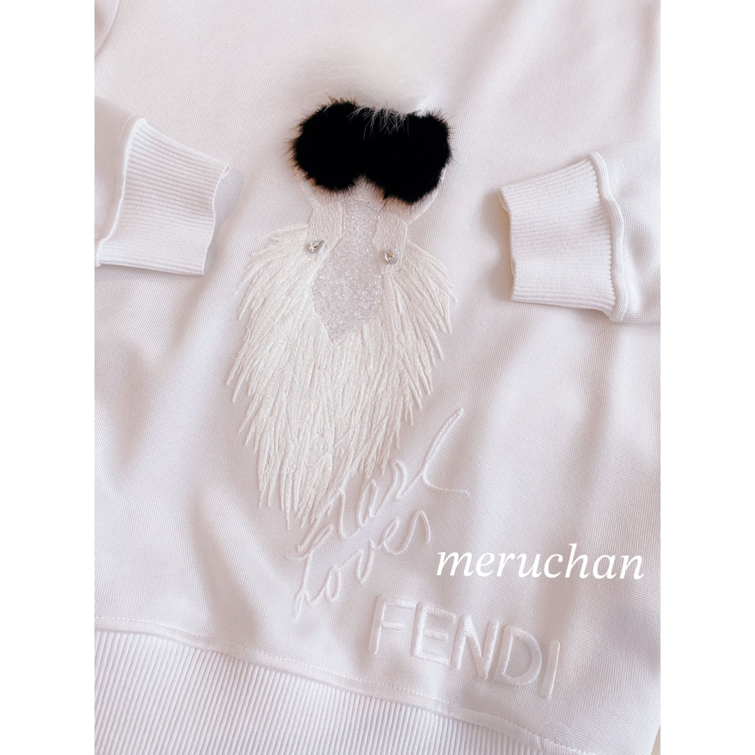 FENDI 【定価18万】フォックス ミンク ニット トップス トレーナー