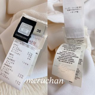 FENDI 【定価18万】フォックス ミンク ニット トップス トレーナー 刺繍