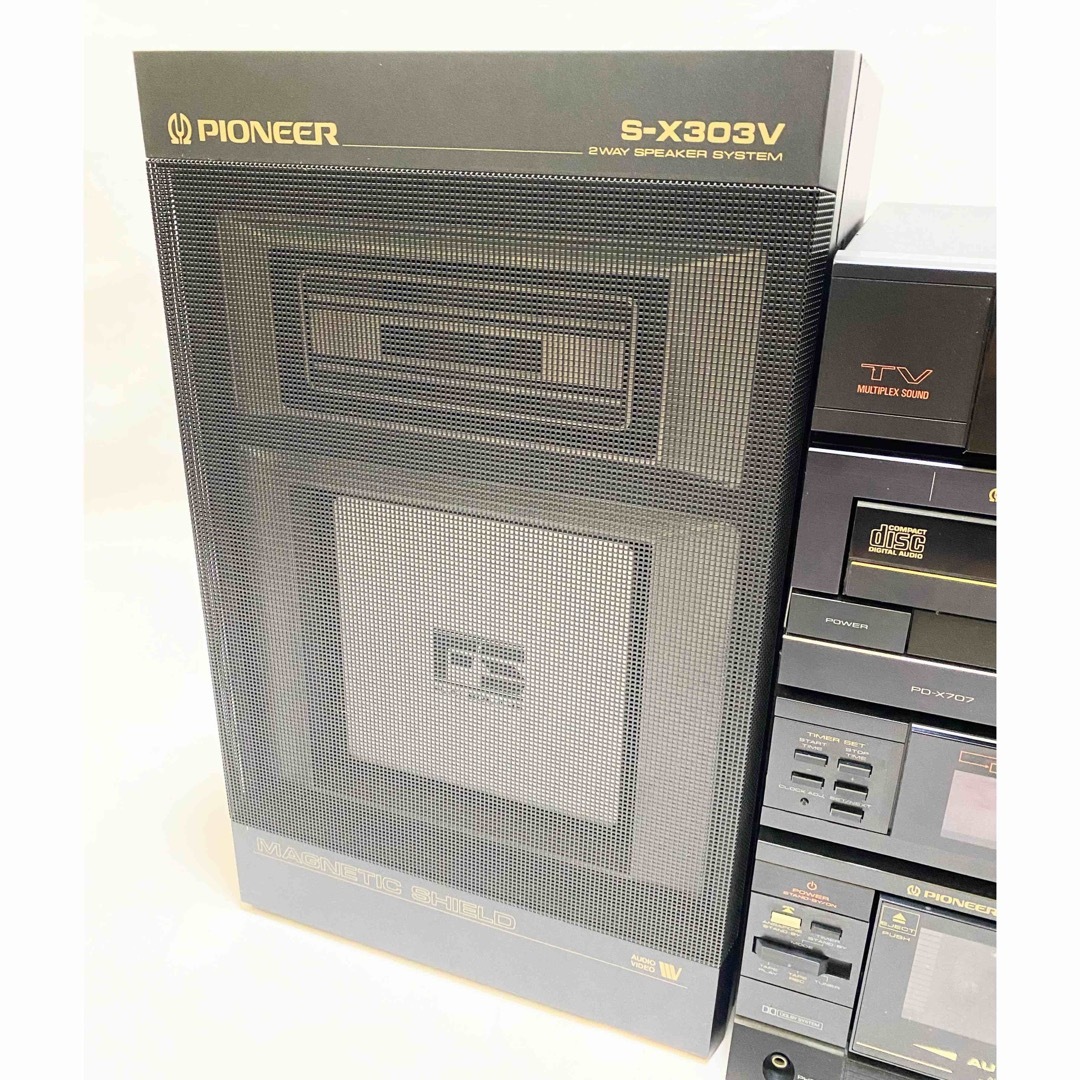 希少 レア商品】パイオニア システムコンポ 昭和レトロ CD500AV-tops