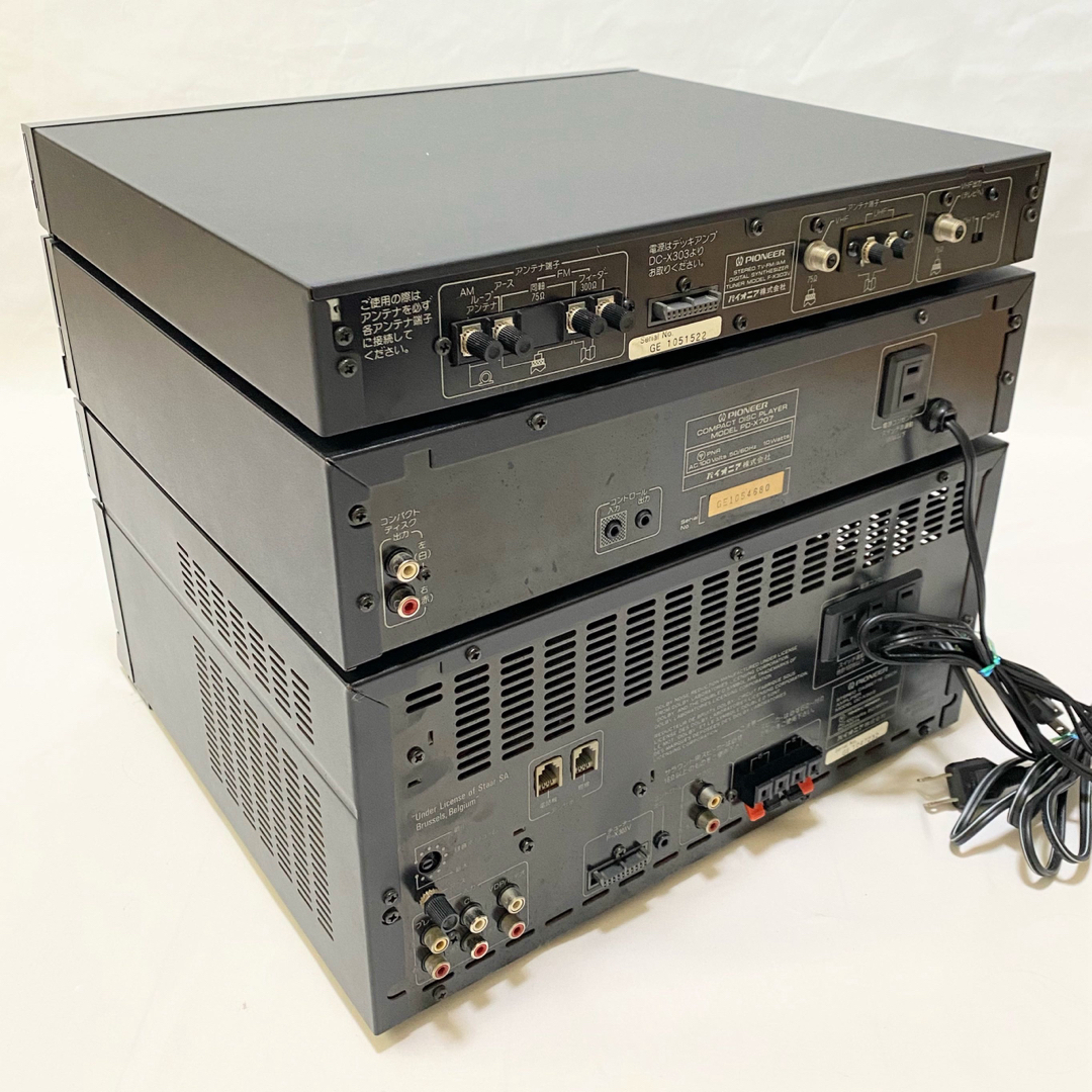 希少 レア商品】パイオニア システムコンポ 昭和レトロ CD500AV-www