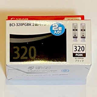 キヤノン(Canon)のCanon インクカートリッジ BCI-320PGBK 2P(PC周辺機器)