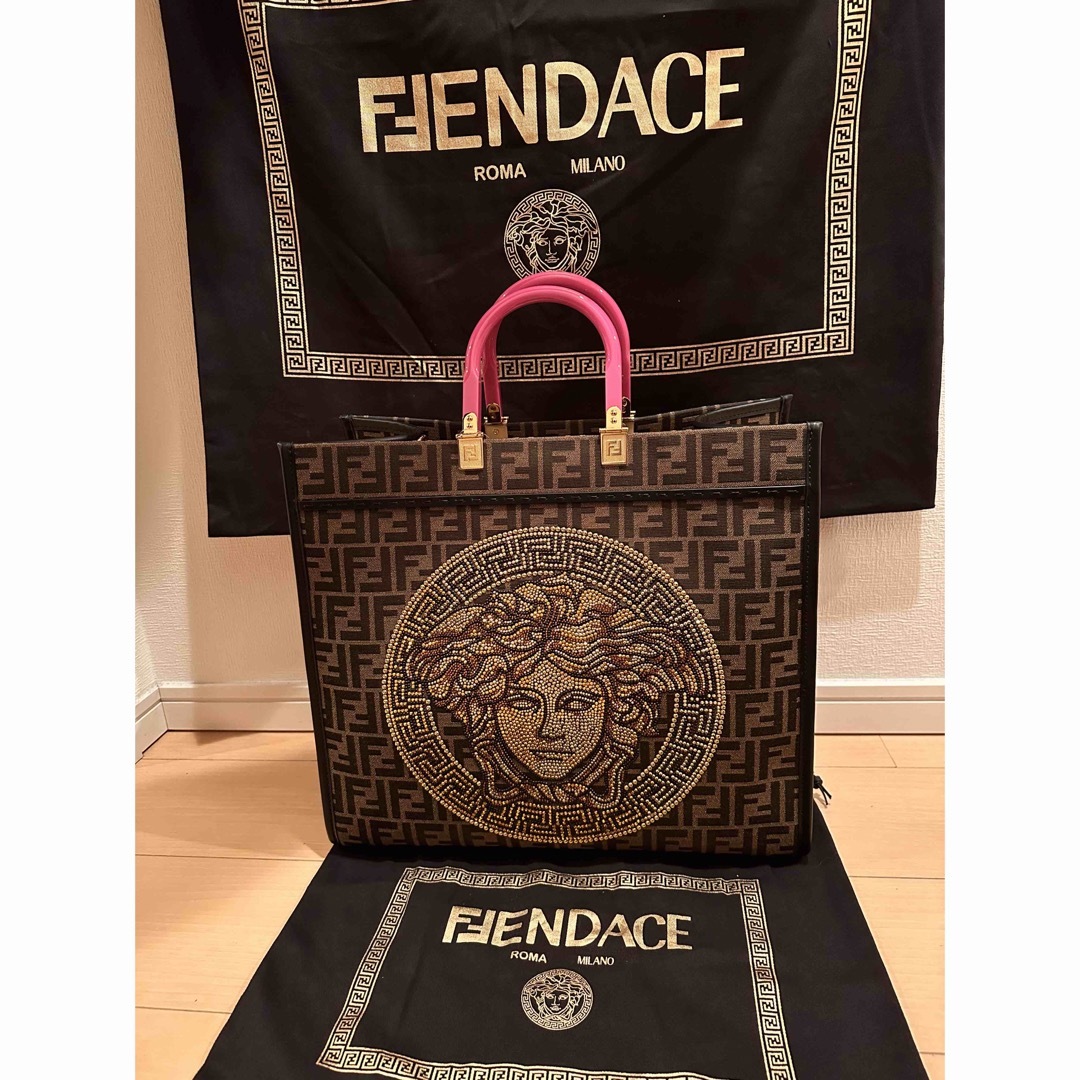 新品未使用　フェンディ×ヴェルサーチェ トートバッグ フェンダーチェ　FENDI