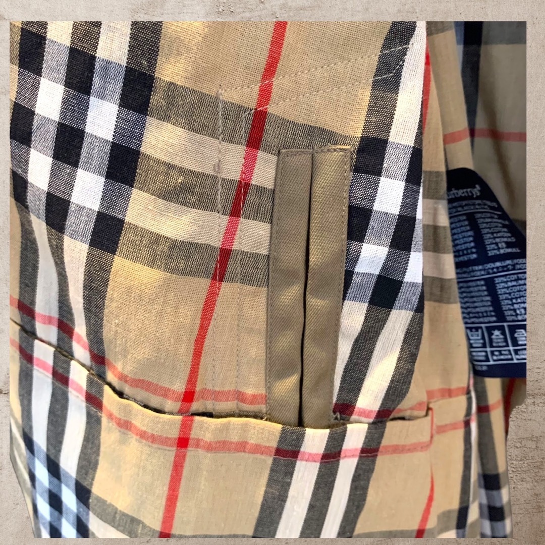 BURBERRY(バーバリー)の【美品 Burberry】バーバリー　トレンチコート　XL相当 メンズのジャケット/アウター(トレンチコート)の商品写真