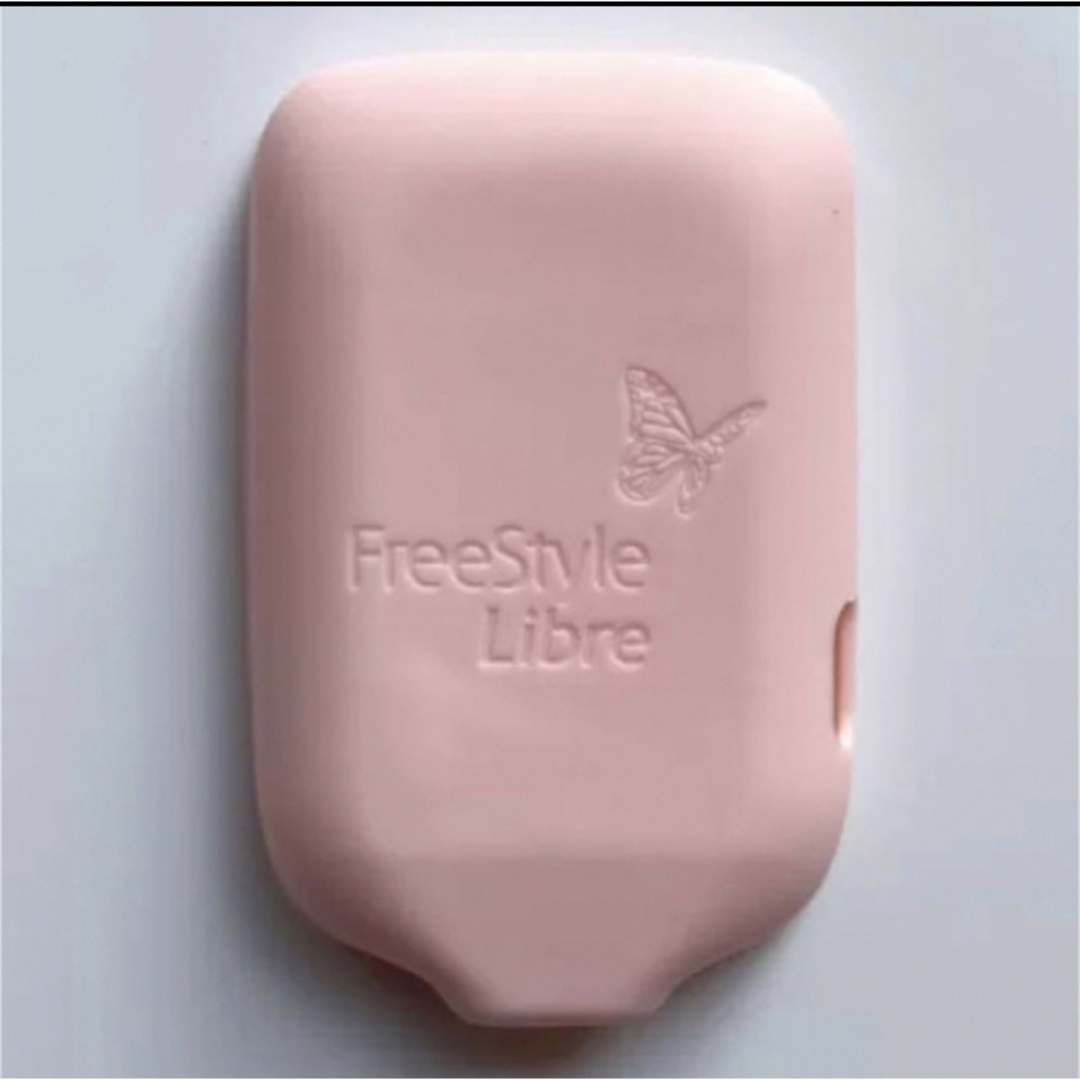 Freestyle(フリースタイル)の新品ピンク フリースタイル リブレ ケース FreeStyle Libre  スマホ/家電/カメラの美容/健康(その他)の商品写真