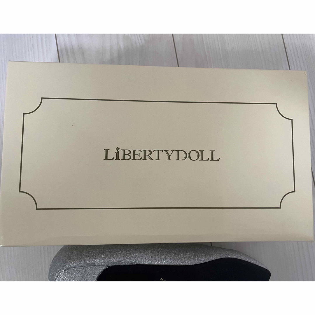 リバティドール Libertydoll パンプス ラメシルバー レディースの靴/シューズ(ハイヒール/パンプス)の商品写真