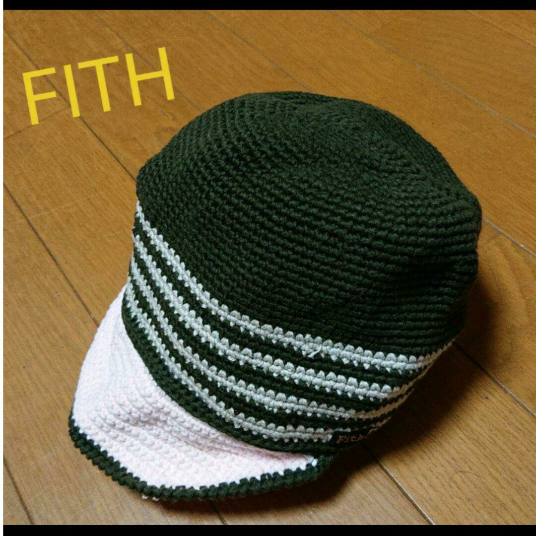 FITH(フィス)の《FITH》ニット キャスケット 帽子 キッズ/ベビー/マタニティのこども用ファッション小物(帽子)の商品写真