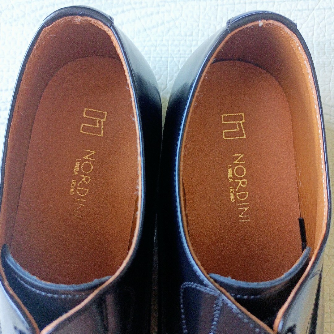 新品 北嶋製靴工業所 ストレートチップ  3E 内羽根 本革 国産 26.5cm