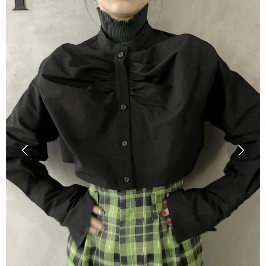 ameri CROPPED BIG RIBBON SHIRT 2