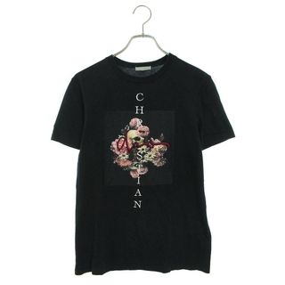 ディオールオム(DIOR HOMME)のディオールオム ×亀井徹  17SS  633J654WI911 ヴァニタス刺繍プリントTシャツ メンズ XXS(Tシャツ/カットソー(半袖/袖なし))