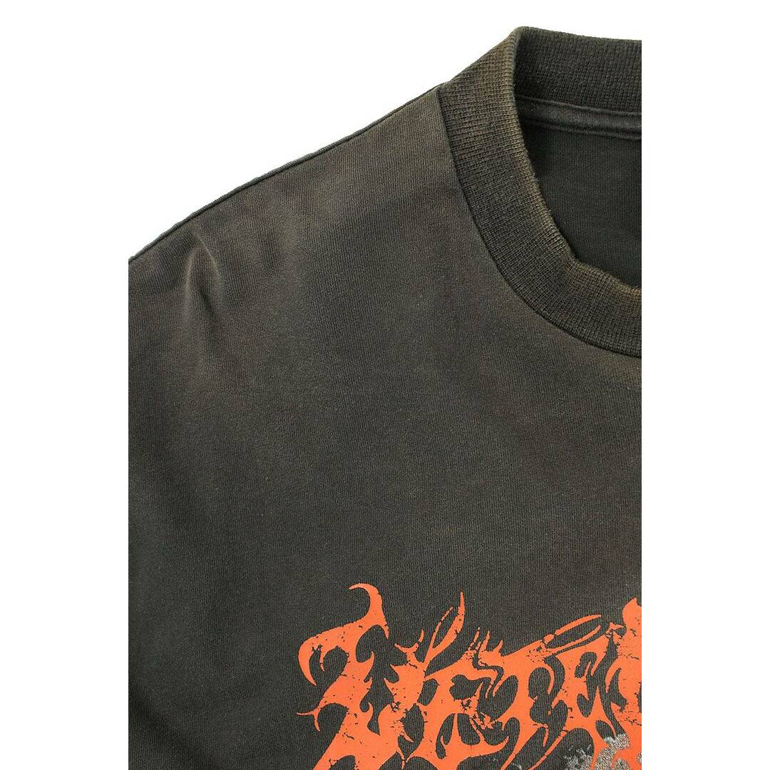 ヴェトモン  17AW  OVERSIZED HEAVY METAL PRINT TEE MAH18TR34 オーバーサイズヘビーメタルスカルプリントTシャツ メンズ S