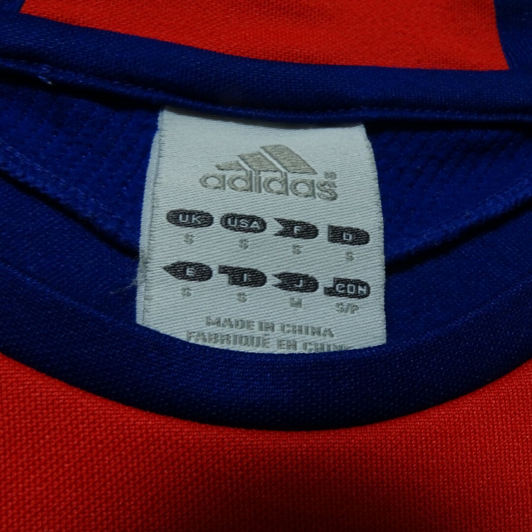 adidas(アディダス)のadidas サッカー日本代表10-11ユニフォーム(Mサイズ) スポーツ/アウトドアのサッカー/フットサル(ウェア)の商品写真