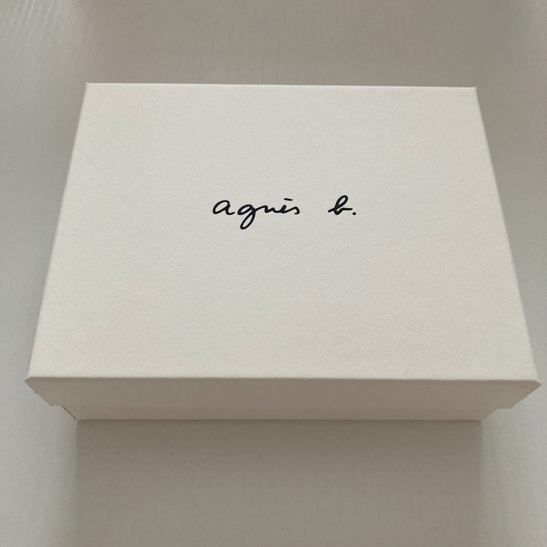agnes b. - アニエスベー 二つ折り財布 黒 保証書付き 箱付き agnes b. - アニエスベー 二つ折り財布 黒 保証書付き 箱付き