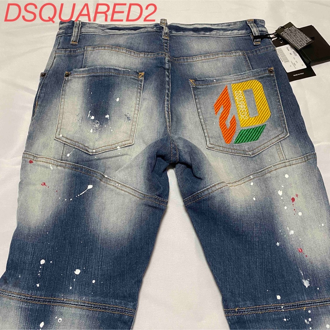 新品未使用、美品】DSQUARED2 デニム ディースクエアード-