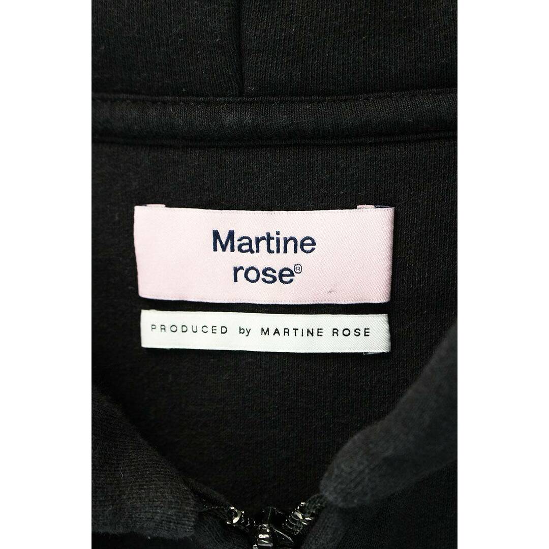 マーティンローズ MARTIN ROSE ロゴプリントジップアップパーカー メンズ M