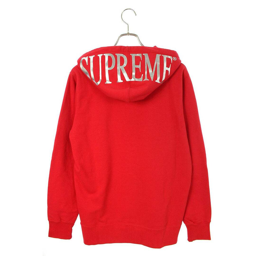 Supreme(シュプリーム)のシュプリーム  15SS  Hooded Foil Logo Zip Up フォイルロゴジップアップパーカー メンズ M メンズのトップス(パーカー)の商品写真