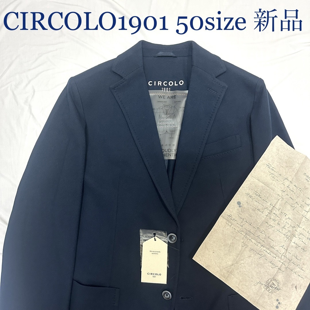 CIRCOLO　ジャケット　メンズ　ネイビー