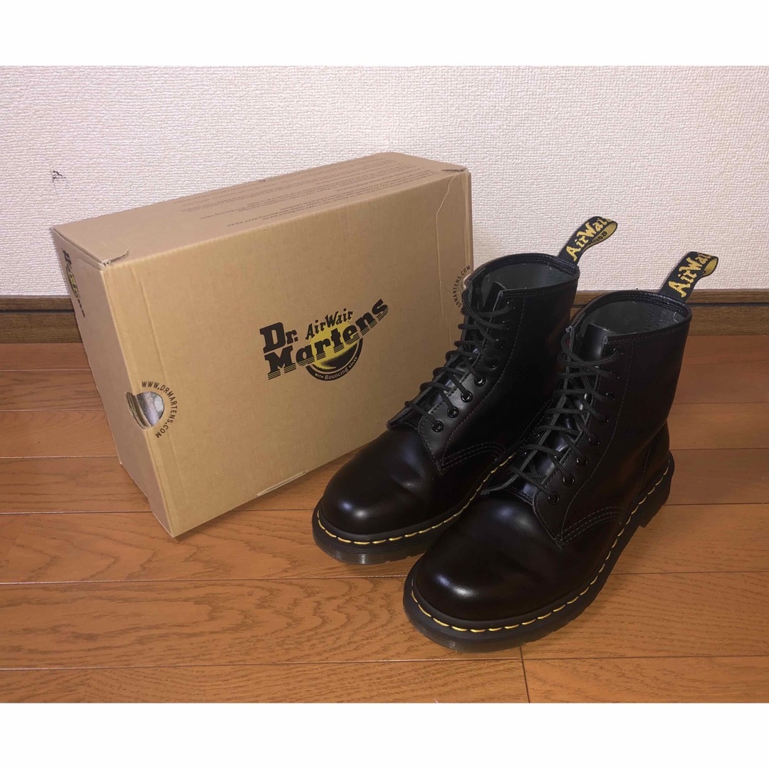 26cm 美品 Dr.Martens 1460 ８ホールブーツ ブラック レザー