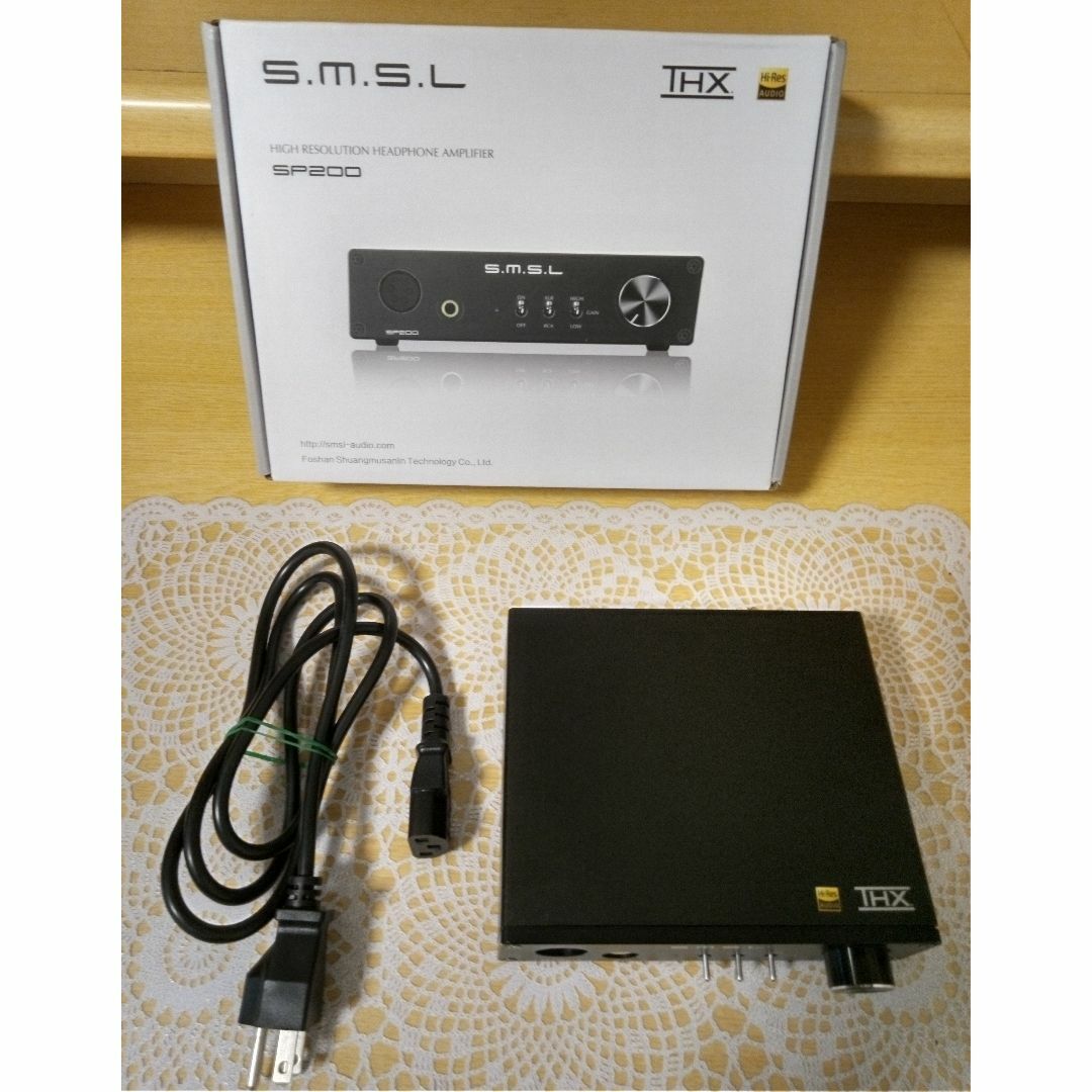 SMSL SP200　バランス対応ヘッドホンアンプラインバランス出力端子