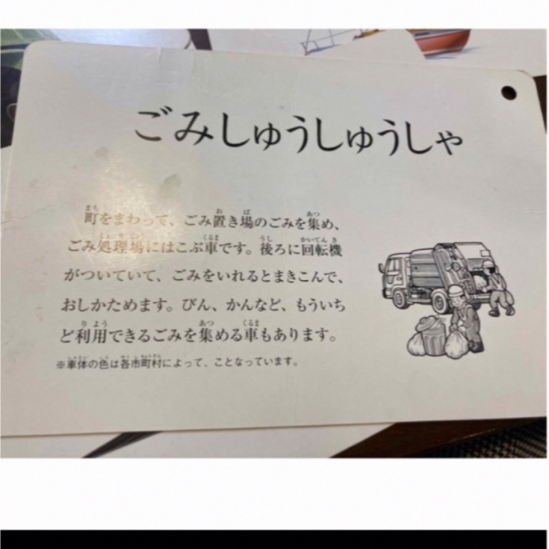 コクヨ(コクヨ)の中古　汚れあり　公文　のりものカード　31枚 エンタメ/ホビーの本(絵本/児童書)の商品写真